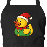 Schürze Quietscheente Wichtel Gummiente Elfe mit...