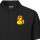 Herren Polo Shirt Quietscheente Bergbau Gummiente Glück auf