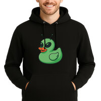 Unisex Hoodie Quietscheente Alien Gummiente Ufo