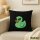 Kissen Quietscheente Alien Gummiente Ufo 40x40cm