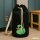 Seesack Quietscheente Alien Gummiente Ufo 20 Liter Black
