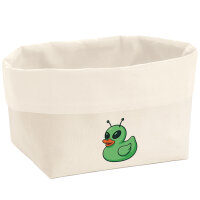 Organizer Quietscheente Alien Gummiente Ufo