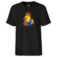 Herren T-Shirt Quietscheente König Gummiente King