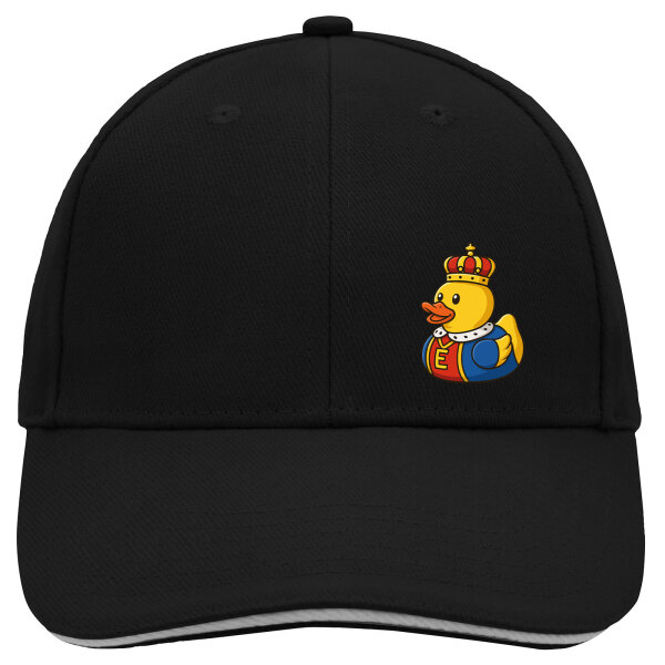 Kappe Quietscheente König Gummiente King