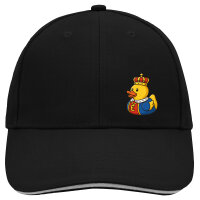 Kappe Quietscheente König Gummiente King