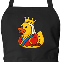 Schürze Quietscheente Königin Gummiente Queen...