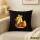 Kissen Quietscheente Königin Gummiente Queen 40x40cm