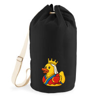 Seesack Quietscheente Königin Gummiente Queen 20...