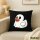Kissen Quietscheente Geist Gummiente Halloween 40x40cm