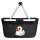Einkaufskorb faltbar Quietscheente Geist Gummiente Halloween 20 Liter Black