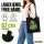 Jutebeutel Quietscheente Zombie Gummiente Halloween 10 Liter
