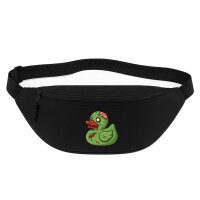 Bauchtasche Quietscheente Zombie Gummiente Halloween 2,5...