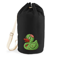 Seesack Quietscheente Zombie Gummiente Halloween 20 Liter...