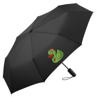 Regenschirm Quietscheente Zombie Gummiente Halloween 98cm...