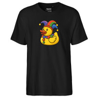 Herren T-Shirt Quietscheente Karneval Gummiente Jeck
