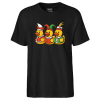 Herren T-Shirt Quietscheente Dreigestirn Gummiente Karneval