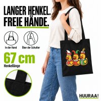 Jutebeutel Quietscheente Dreigestirn Gummiente 10 Liter