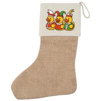 Weihnachtsstrumpf Quietscheente Dreigestirn Gummiente...
