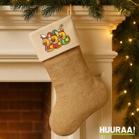 Weihnachtsstrumpf Quietscheente Dreigestirn Gummiente...