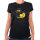 Damen T-Shirt Quietscheente Ninja Gummiente Krieger