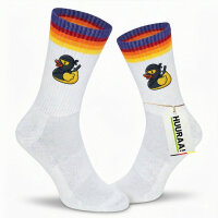 Unisex Socken Quietscheente Ninja Gummiente Krieger...