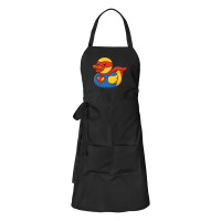 Schürze Quietscheente Superheld Gummiente Hero mit...