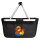 Einkaufskorb faltbar Quietscheente Superheld Gummiente Hero 20 Liter Black