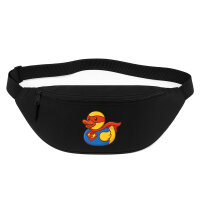Bauchtasche Quietscheente Superheld Gummiente Hero 2,5...