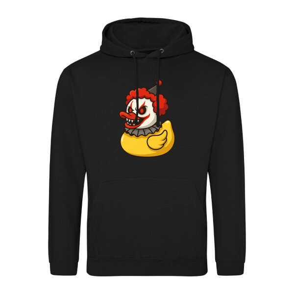 Unisex Hoodie Quietscheente Horrorclown Gummiente Gruselclown