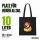 Jutebeutel Quietscheente Horrorclown Gummiente 10 Liter