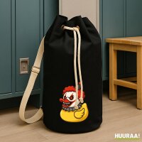Seesack Quietscheente Horrorclown Gummiente Gruselclown...