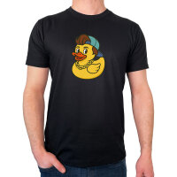 Herren T-Shirt Quietscheente 90er Gummiente 90s