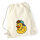 Turnbeutel Quietscheente 90er Gummiente 90s 12 Liter