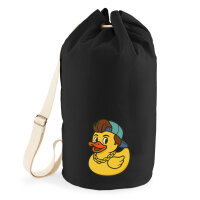 Seesack Quietscheente 90er Gummiente 90s 20 Liter Black