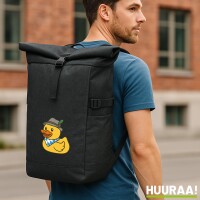 Kurierrucksack Quietscheente Bayern Gummiente Oktoberfest...