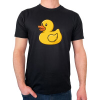 Herren T-Shirt Quietscheente Gummiente Badeente