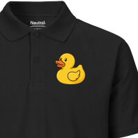 Herren Polo Shirt Quietscheente Gummiente Badeente