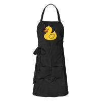 Schürze Quietscheente Gummiente Badeente mit Taschen