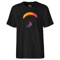 Herren T-Shirt Paragliding Gleitschirmfliegen