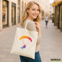 Jutebeutel Paragliding Gleitschirmfliegen 10 Liter