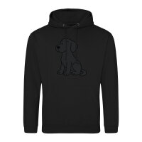 Unisex Hoodie brauner Labrador Retriever Chocolate Labi...