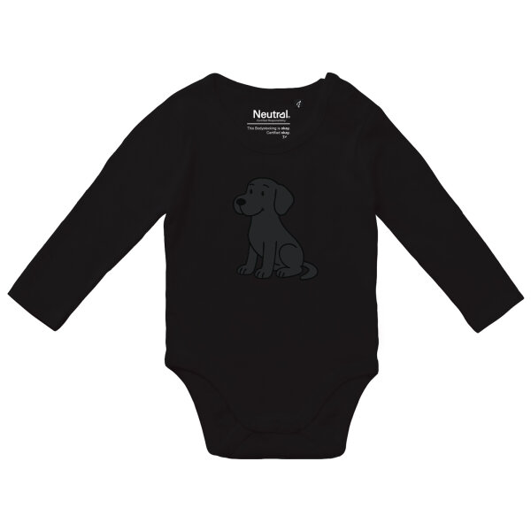 Baby Body brauner Labrador Retriever Chocolate Labi Comic