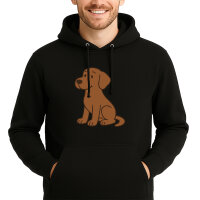 Unisex Hoodie brauner Labrador Retriever Chocolate Labi...