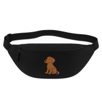 Bauchtasche Labrador Retriever Chocolate Labbi 2,5 Liter...