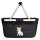 Einkaufskorb faltbar Französische Bulldogge Frenchie Comic 20 Liter Black
