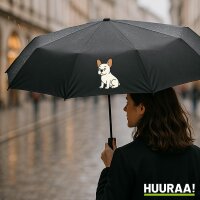 Regenschirm Franz&ouml;sische Bulldogge Frenchie...
