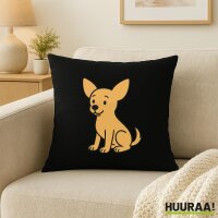 Kissen Chihuahua ChiChi Comic 40x40cm