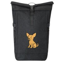 Kurierrucksack Chihuahua ChiChi Comic 30-44 Liter Black...