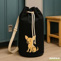 Seesack Chihuahua ChiChi Comic 20 Liter Black