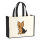 Jutetasche Yorkshire Terrier Yorkie Comic 21 Liter Black